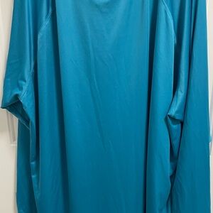 Columbia Long Sleeve Shirt Teal 4XT